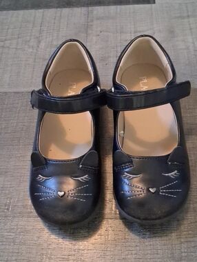 Place Black Cat Mary Jane Dress Shoes